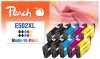 Peach 10er-Pack Tintenpatronen, kompatibel zu  Epson No. 502XL