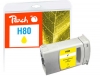 319944 - Peach Tintenpatrone gelb kompatibel zu 80 Y, C4873A HP